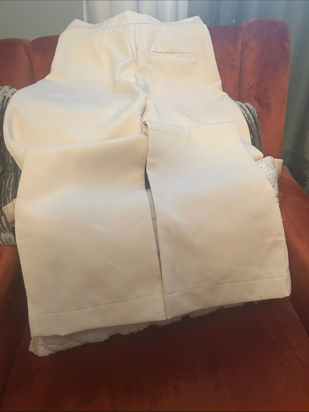 Zara Cream Strapless Buttoned Jumpsuit Set - Picture 12 of 14